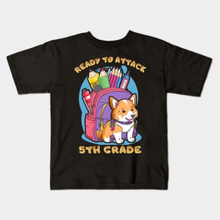 Ready to Attack 5th Grade Kids T-Shirt